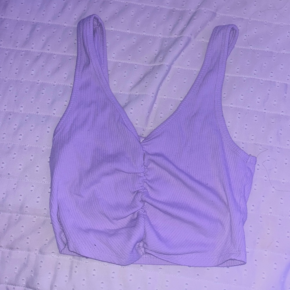 Garage purple tank top